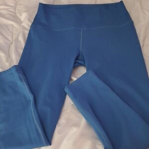 Varley Blue High-Rise Leggings